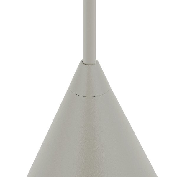 Lampa wisząca stożkowa ZENITH XS silk grey 11455 Nowodvorski Lighting