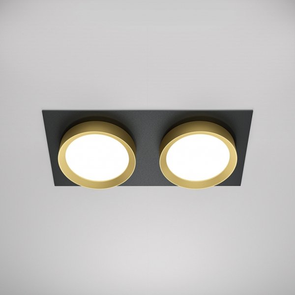 Oprawa Wpuszczana Downlight Hoop Maytoni DL086-02-GX53-SQ-BG