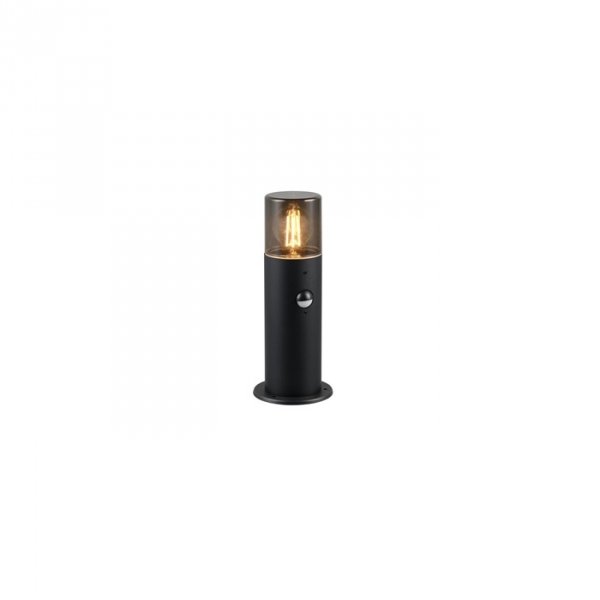Minimalistyczny Nowoczesny Słupek Ogrodowy Czarny Czuinik Ruchu HOOSIC 522260132 TRIO