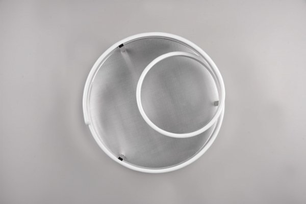 Nowoczesna Dekoracyjna Lampa Sufitowa Plafon W Kolorze Aluminiowym MARNIE 644110105 TRIO