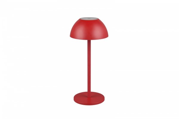 Nowoczesna Akumulatorowa Lampka Przenośna Czerwona RICARDO R54106110 RL