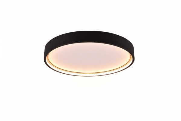 Czarny Nowoczesny Plafon LED Minimalistyczny Design DOHA 641310232 TRIO