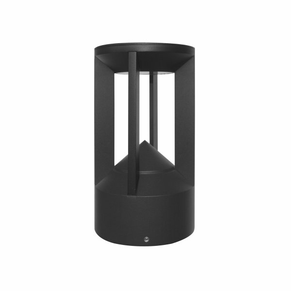  Niska Zewnętrzna Lampa Stojąca Ogrodowa Nowoczesny Słupek LED NOMAD OFL-52052-S-BK ITALUX