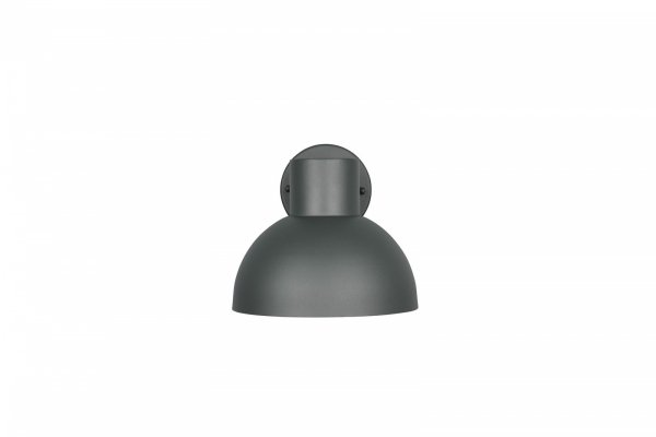 Kinkiet zewnętrzny kolor antracyt aluminiowy półokrągły klosz minimalistyczny klasyczny uniwersalny ELBE IP44 262360142 Trio