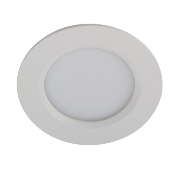 Minimalistyczna Oprawa Podtynkowa Okrągła Biała IP44 LUCID 10W CCT SWITCH AZ6043 Azzardo