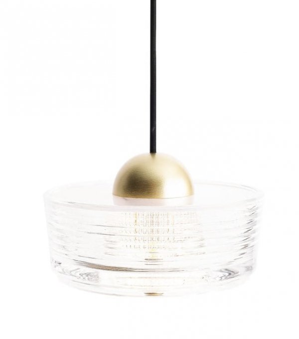 Nowoczesna Designerska Lampa Wisząca Złoty Element LIPARI P0542 MAXLIGHT