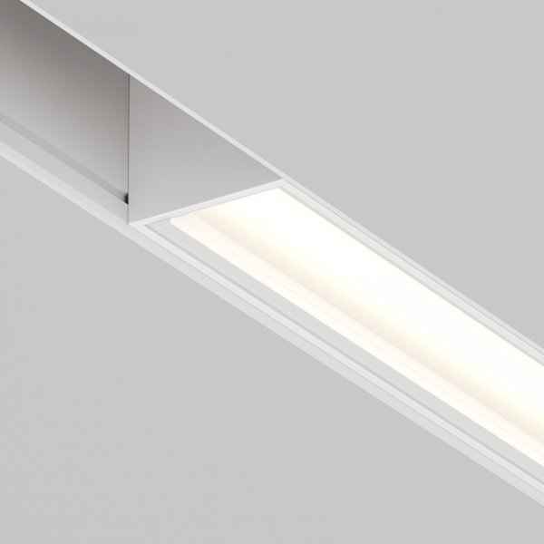 Ścieżka świetlna lampa szynowa nowoczesna LED aluminium biała możliwość ściemniania Parete MAYTONI TR106-4-12W-DS-W