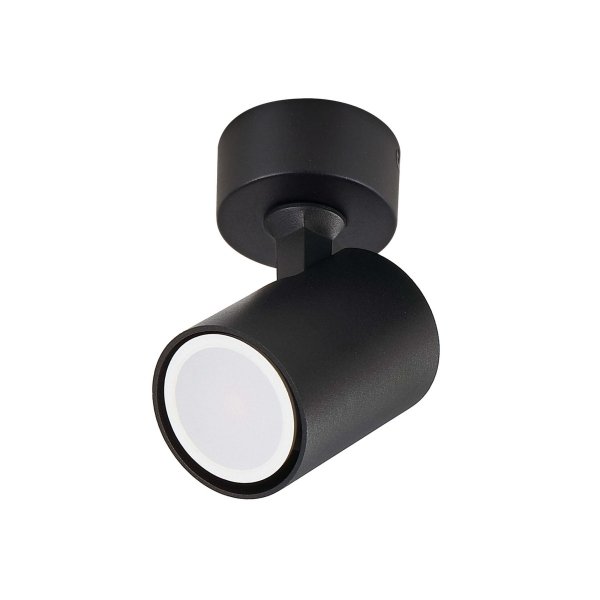 Spot Czarny Reflektor SNOW LP-731/1W BK Light Prestige 