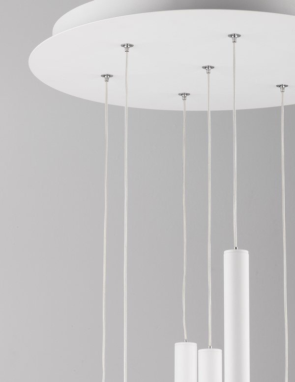 NOWOCZESNA lampa wisząca TUBA ELJAS LE41626 LUCES EXLUSIVAS																																																																																																																																																																																																				