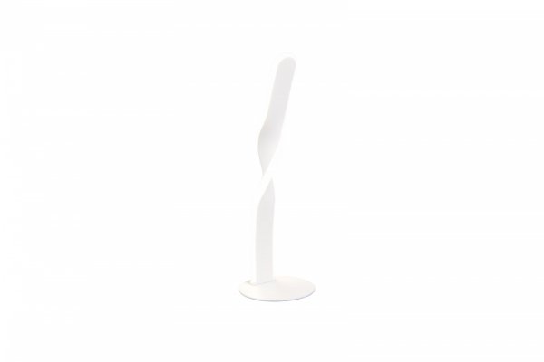 Nowoczesna dekoracyjna lampa stołowa nocna LED biała podłużna minimalistyczna klasyczna metalowa GINKO R55791131 Rl