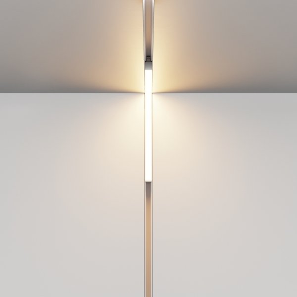 Ścieżka świetlna listwa LED do szynoprzewodu magnetycznego aluminium biały Basis MAYTONI TR102-24W3K-W
