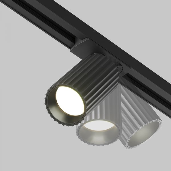  Ścieżka świetlna lampa szynowa nowoczesna regulowana tuba aluminium czarny Calipso MAYTONI TR218-1-GU10-BK