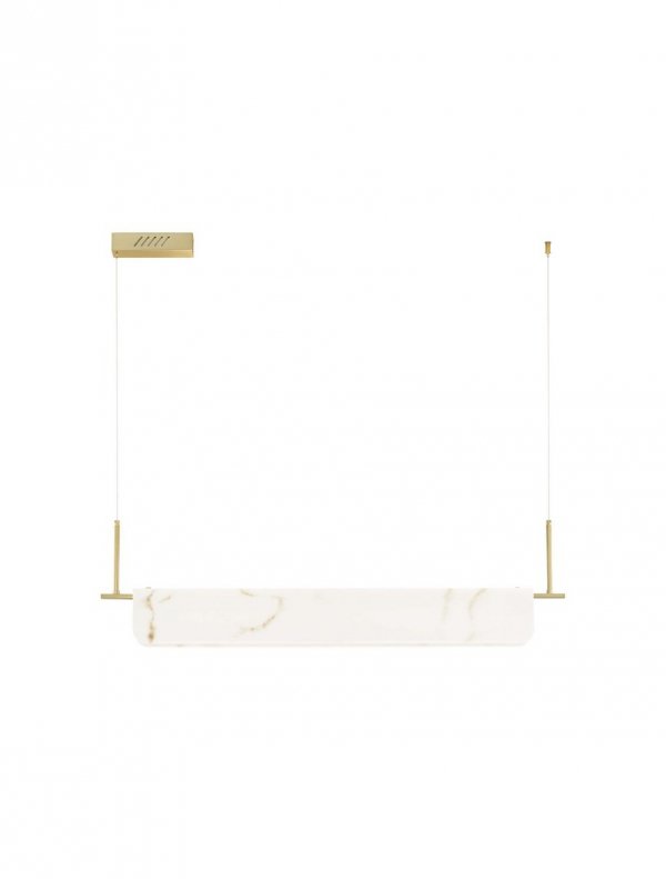 Marmurowa Lampa Zwieszana Nad Stół Do Jadalni w Stylu Art Deco Luces Exclusivas MAIRANA LE44621