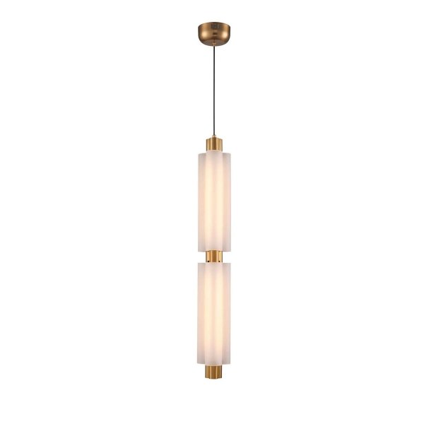 Designerska lampa wisząca OSMO-2 Led złota 73 cm ST-15038P-2 Step into Design