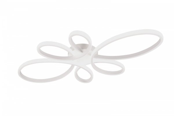 Nowoczesna Dekoracyjna Lampa Sufitowa Biały Plafon FLY 645619131 TRIO
