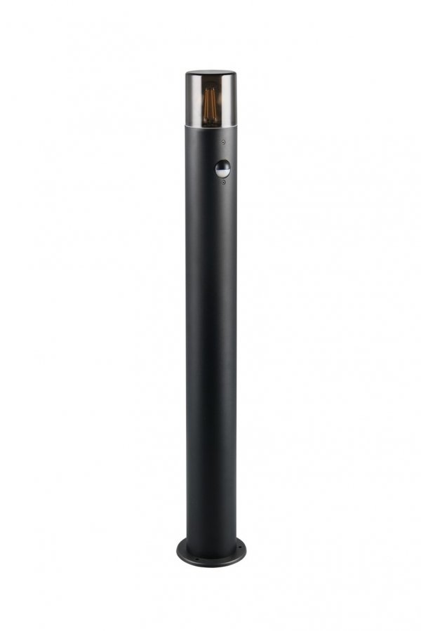 Minimalistyczny Nowoczesny Słupek Ogrodowy Czarny Czuinik Ruchu HOOSIC 422260132 TRIO
