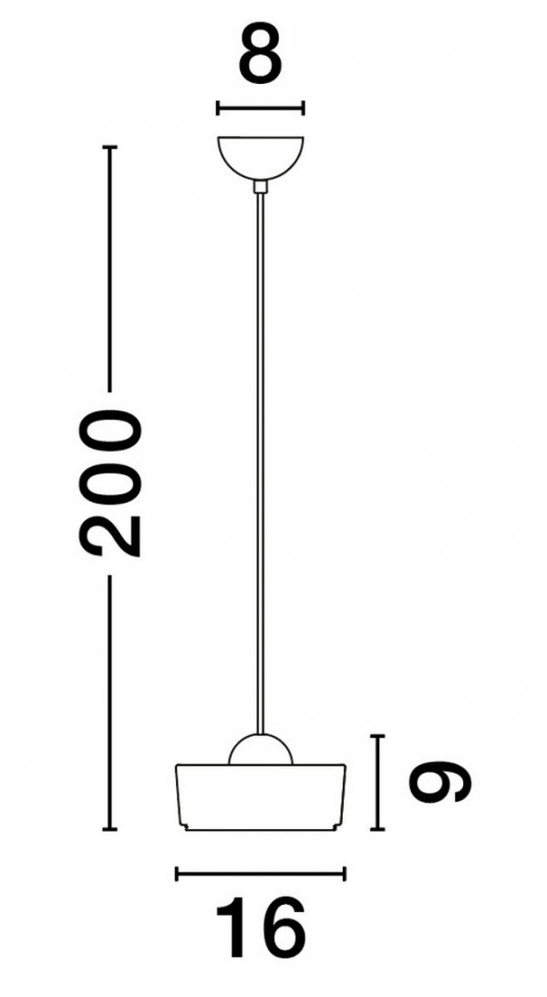 Biało Złota Nowoczesna Lampa Wisząca LED ESPINAR LE44497 Luces Exclusivas