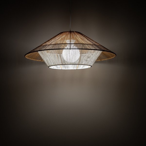 Naturalna Lampa Wisząca W Stylu Boho JAPANDI S 11156 Nowodvorski Lighting