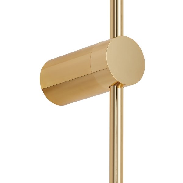 Lampa ścienna kinkiet LED listwa metalowy złoty elegancki klasyczny minimalistyczny uniwersalny SPARO ST-1067W-1GD Step Into Design
