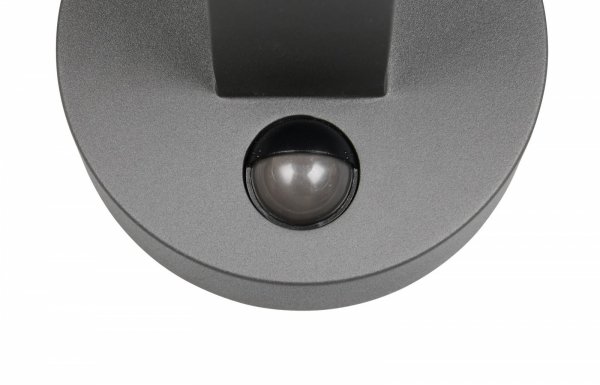 Kinkiet zewnętrzny LED kolor antracyt aluminiowy designerski minimalistyczny klasyczny uniwersalny czujnik ruchu MACKENZIE IP54 230569142 Trio