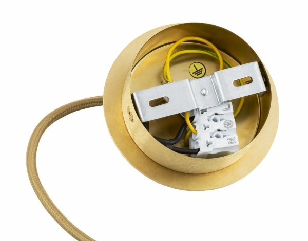Mosiężna Lampa Wisząca Złota Marmur Alabastrowy Klosz Kula Mała ALMIROS 8450 ARGON