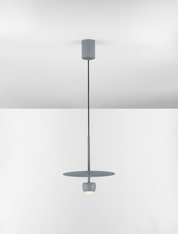 Elegancka lampa wisząca LED kolor szary BAILA LE44536 Luces Exclusivas