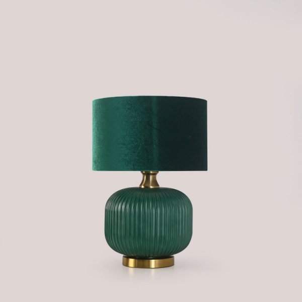 Elegancka Lampa Stołowa Butelkowa Zieleń TAMIZA LP-1515/1T small green LIGHT PRESTIGE