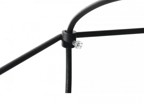 MINIMALISTYCZNA LAMPA WISZĄCA FLUSSO 8 MSE1501100471 MOOSEE CZARNA GEOMETRYCZNA 