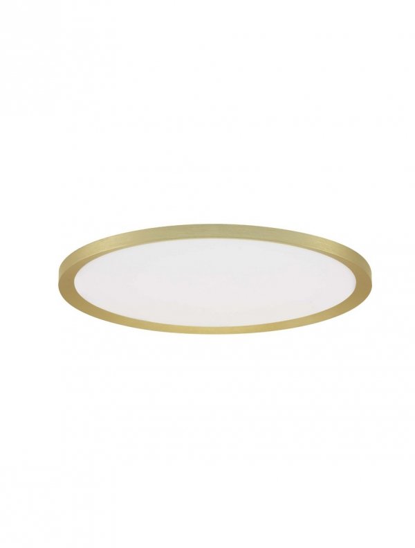 Złoty okrągły plafon LED ANTONIO LE44884 Luces Exclusivas