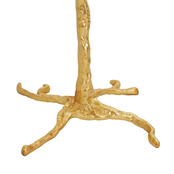 Dekoracyjna nowoczesna beżowa lampa stojąca podłogowa pióra 5 źródeł światła designerska boho EMU ST-DN128-F beige Step Into Design