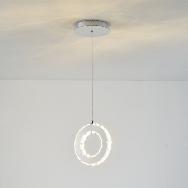 MD3713-1-3CT GIRONA LAMPA WISZĄCA CHROM/CHROME