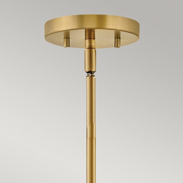 Lampa wisząca Graham Hinkley HK-GRAHAM-M-LCB Lakierowany mosiądz w stylu Art Deco