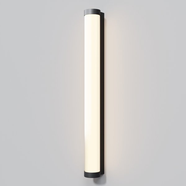 Eleganckie oświetlenie zewnętrzne na ścianę kinkiet LED aluminium 60cm Rounge MAYTONI O482WL-L16B3K