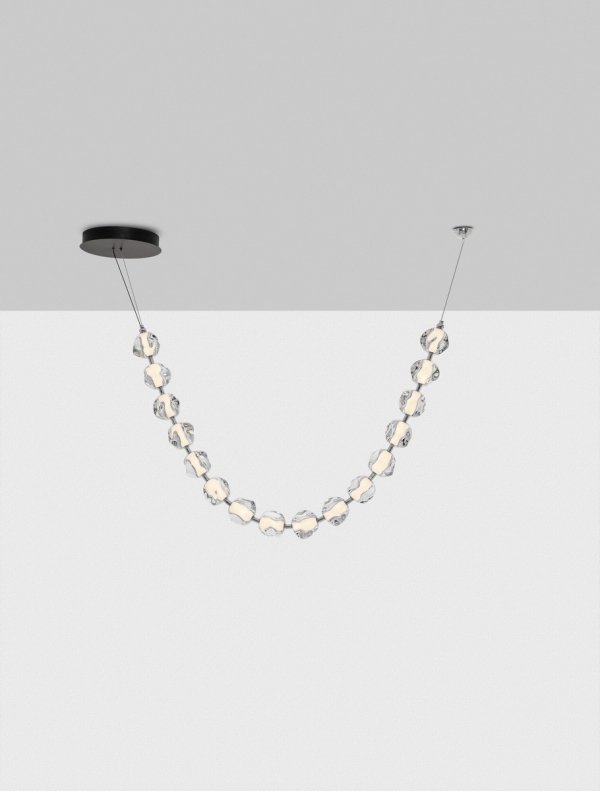 Nowoczesna Molekularna Lampa Wisząca Salonowa Białe Kule LUCES EXCLUSIVAS CHEPEN LE44423