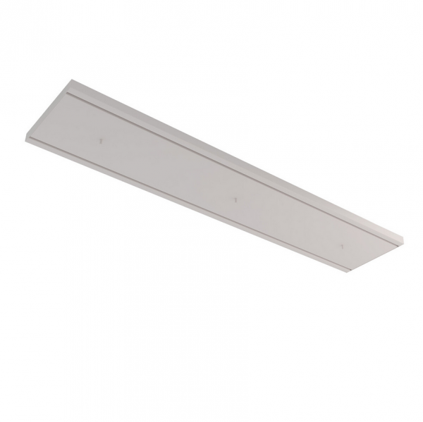 Beżowa prostokątna podsufitka natynkowa 120cm max 12 lamp do systemu CAMELEON CANOPY C 1200 BEIGE 12064 Nowodvorski Lighting