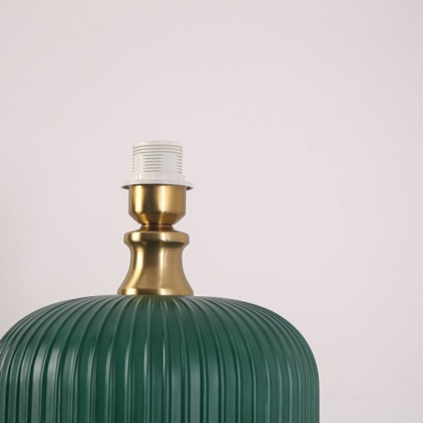 Elegancka Lampa Stołowa Butelkowa Zieleń TAMIZA LP-1515/1T small green LIGHT PRESTIGE