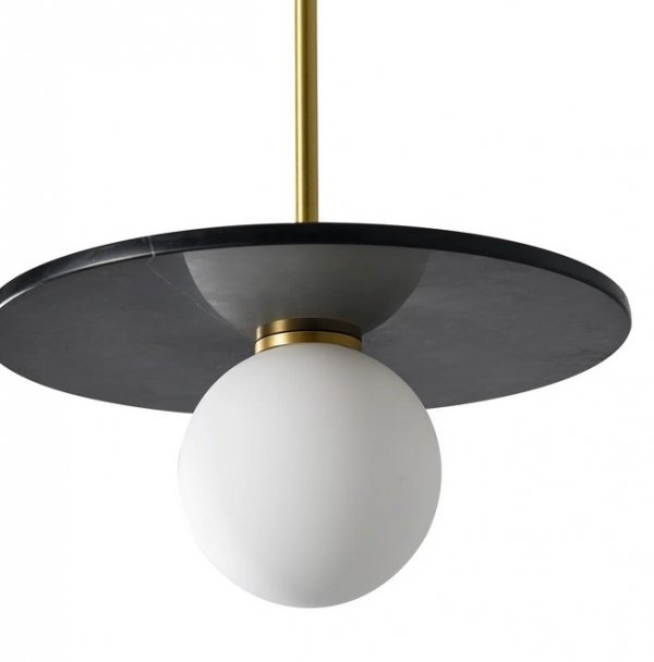 Lampa wisząca Bilo III czarny PL0136-BK Yaskr G9