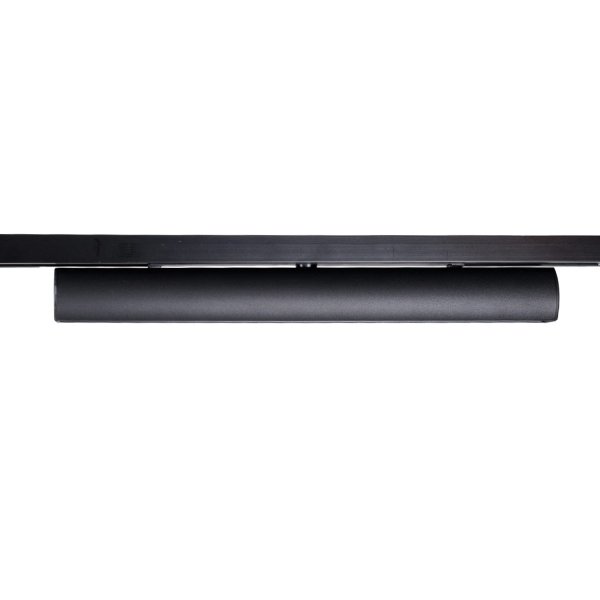 Linia do szynoprzewodu czarna obrotowa LED listwa minimalistyczna nowoczesna On-Off- MICRO11 N0006N MAXLIGHT