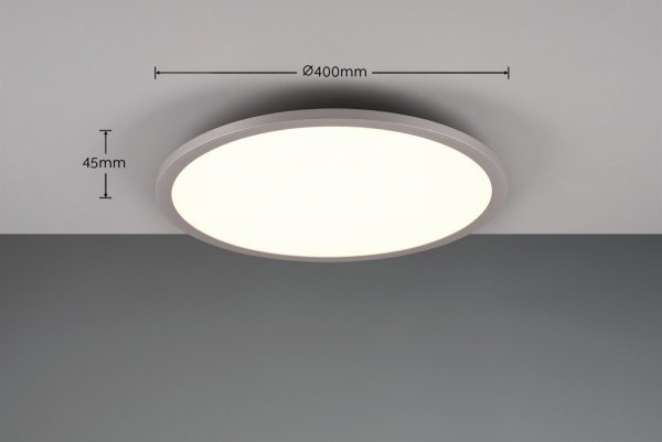 Plafoniera okrągła plafon 40cm led 20W 3000-6500K pilot w zestawie Yuma Trio 641710287