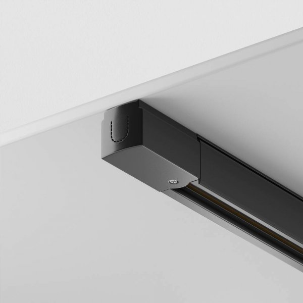 Natynkowy/zwieszany szynoprzewód do systemu 3-fazowego aluminium czarny Busbar trunkings Trinity  MAYTONI TRX005-312B