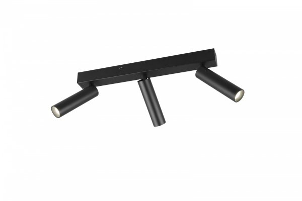 Minimalistyczna Lampa Sufitowa Spot Czarny Reflektorki AMBALA TRIO 849210332