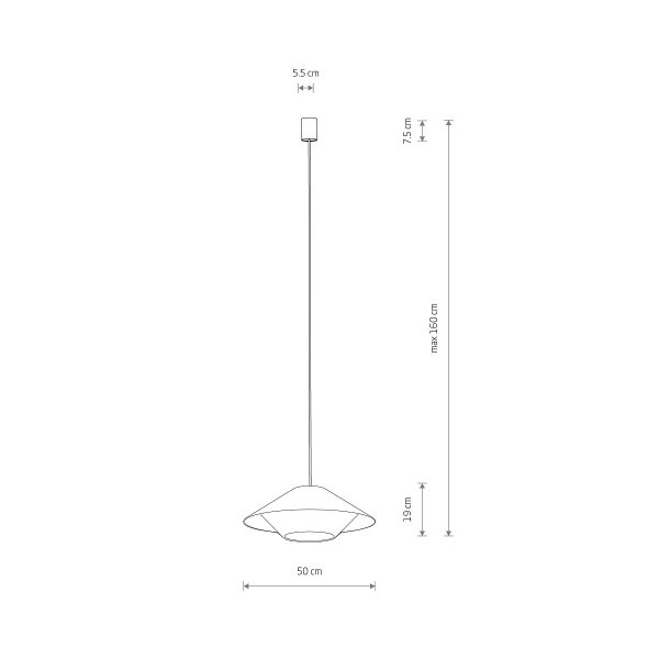 Naturalna Lampa Wisząca W Stylu Boho JAPANDI S 11156 Nowodvorski Lighting