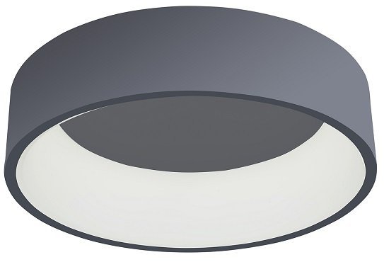 LAMPA PLAFON DESIGN ITALUX CHIARA 3945-832RC-GR-3 SZARA NOWOCZESNA