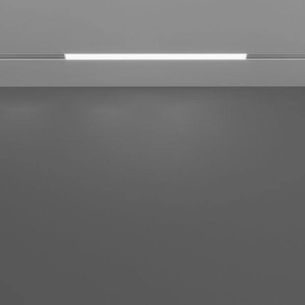 Ścieżka świetlna listwa LED do szynoprzewodu magnetycznego aluminium biała BASIS  MAYTONI TR030-4-12W3K-WW-DS-W