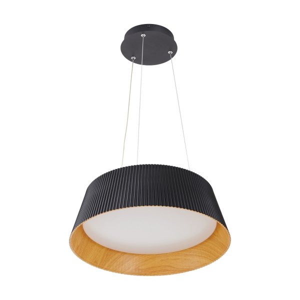 Czarna lampa wisząca FRILL LED 45 cm ST-DL6487-BK Step Into Design