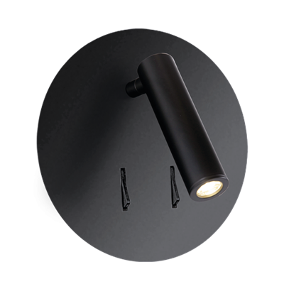 AZZARDO KINKIET FARO AZ3204 LED CZARNY