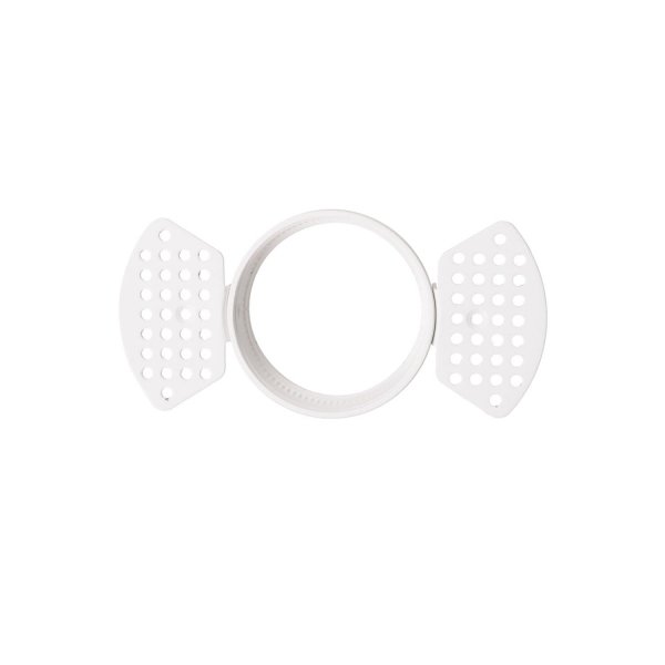  Oprawa wpustowa do skompletowania minimalistyczna okrągła biała aluminiowa Spilio H190.02 MAXLIGHT 