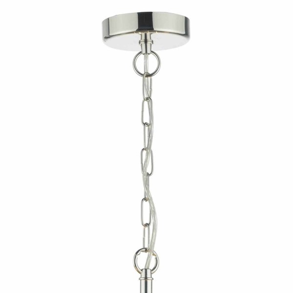 Żyrandol Abażurowy Vintage CRISTIN CRI042 DAR LIGHTING