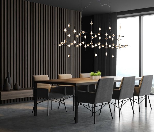DESIGNERSKA MOLEKULARNA LAMPA WISZĄCA ITALUX PROVENZA MD18001067-55A BG NOWOCZESNA