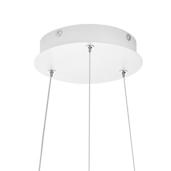 Biała lampa wisząca FRILL LED 45 cm ST-DL6487-WH Step Into Design